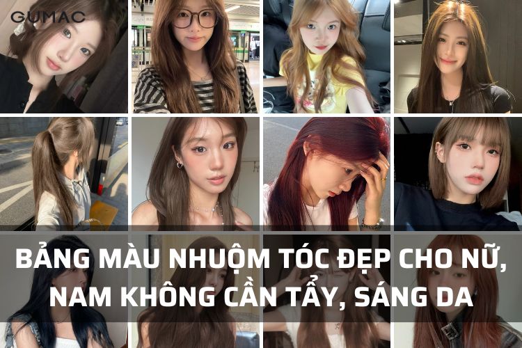 bang mau nhuom toc dep khong can tay
